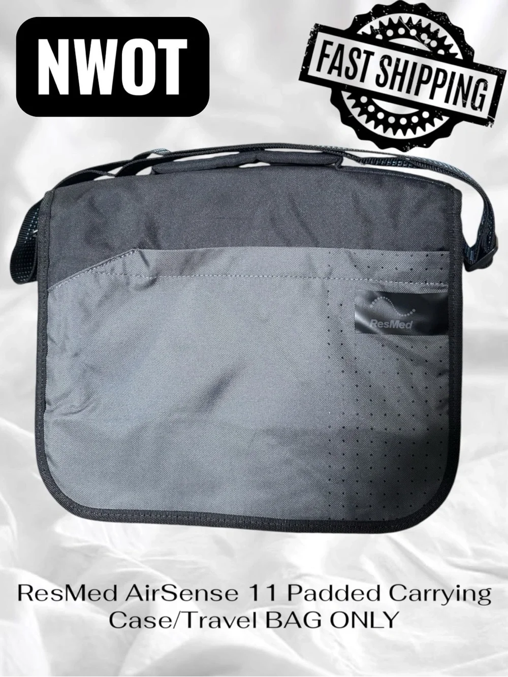 NWOT ResMed Air Sense 11 Padded Carrying Case Travel Bag Only FAST SHIPPING